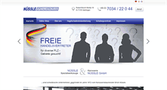 Desktop Screenshot of nuessle-spezialwerkzeuge.de